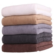 로베르타 국산 호텔 바스 타올 수건 비치타월 400g 70*130cm, 베이지, 1장