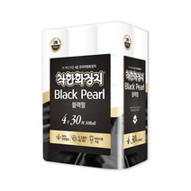 착한화장지 블랙펄 4겹 화장지 30m 30롤 1팩