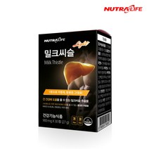 [뉴트라라이프] 밀크씨슬 홍경천추출물 1박스, 상세 설명 참조, 사이즈:일반안전포장