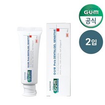 GUM 검 치과 치주질환 덴탈겔 저자극 시린이 치약65g SE 2개입, 없음