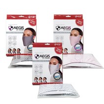 이지스 자외선차단 마스크 일반형, 2) 핑크