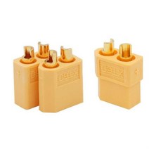 XT60커넥터 DC잭 드론 RC카 배터리 커넥터 전기자전거 XT60 커넥터 DC잭드론 RC카 배터리, XT60 암 BL00748