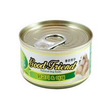 V 강아지 치킨 야채 저지방 사료 통조림 3P 부드러운 싱글족 습식간식