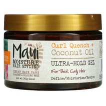 Maui Moisture Curl Quench + Coconut Oil 울트라 홀드 젤 340g(12oz)