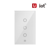 [디어제스트]_유아이오티 UIOT-SW30S 홈IOT 3구 스마트 벽스위치 만능제어기기 고급 전등 콘트롤★★★★★, ▦▦▦이 상품으로 구매할래요, ▦▦▦이 상품으로 구매할래요