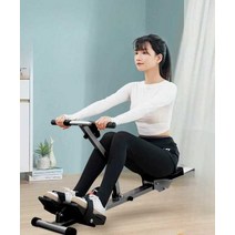 제로원 접이식 로잉머신 전신헬스 워터 미니 소형 홈트, 업그레이드12단계조절/LCD화면X/와이드트랙