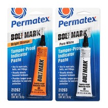 Permatex 퍼마텍스 나사풀림 확인용 볼트마크 28.35gMS+756EA, 쿠팡 오렌지