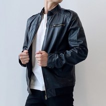 집업 RIDER03 점퍼 남성 패션 가죽자켓 라이더자켓 레더