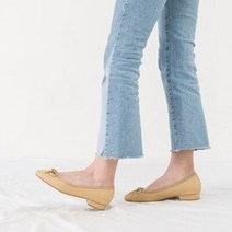 포인트 단화 [바로배송] 소가죽 플랫 슈즈 천 플랫슈즈 로퍼 워커 부츠 양가죽 / 미니마이즈 리본 플랫슈즈