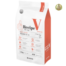 라이브잇 유한양행 Recipe V 강아지 연령별 맞춤식사료, 13개, 1.2kg, 퍼피