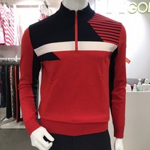 엘르골프 [2001안양점] 언발블록 반집업 스웨터