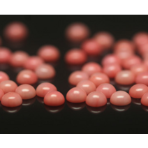 209. 핑크 코랄 라운드 캐보션 6mm / 3월 탄생석 / 천연석 / 원석 / 보석 / 캐보숑 / 카보션 / 카보숑 [주니엘]