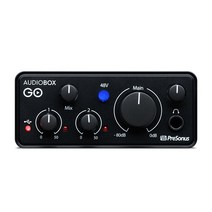 PreSonus AudioBox GO 프리소너스 울트라컴팩트 오디오인터페이스 오인페 [정품] (당일배송)