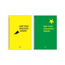 SS0813 양지)스프링노트(중 3호 25절)