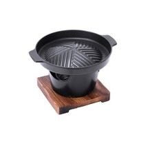 가정용 고기 구이용 고체연료 미니화로 캠핑 숯불 소형 숯화로 일식 화로대, 미니화로+연료5P