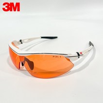 3M 보안경 AP305SG 주황색 눈 보호 아웃도어 UV 차단 레저 김서림 방지 코팅 렌즈 교체 가능 실내작업 선글라스