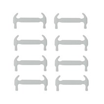 12pcs/16pcs 탄성 실리콘 신발 끈 실용적인 유행 남성 여성 게으른 망치 유형 신발 끈 운동화 넥타이 끈