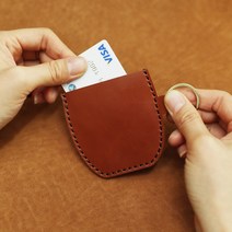 에치펠레 직업 키링 가죽 카드지갑 커피숍 프리미엄/ECPJKCCPA