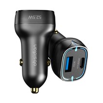 옵시디언 PPS PD 3.0 차량용 시거잭 USB 충전기 52.5W, CT-CC50AC