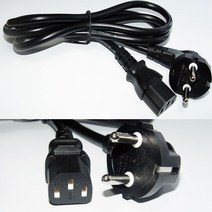 [COMEBANK] AC220V KC인증 전원케이블 소니 삼성 엘지 HP 캐논 샤오미 수입 해외직구 TV 가전제품 컴퓨터 프린터 모니터 공기청정기 연결 전원 코드 케이블 선, [COMEBANK]일반형전원케이블5M[6각형]