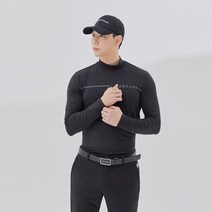 남성 로고 포인트 하이넥 티셔츠 TMTHL1742-199