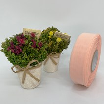 럭셔리 대형리본 대왕리본 DIY, 80cm(재단됨), 분홍