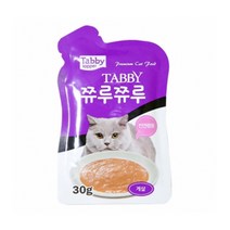 테비 쮸루쮸루 게살 30g*12개 고양이간식, 1팩