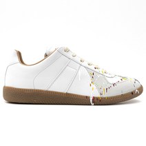 (당일) 22FW 메종 마르지엘라 페인팅 화이트 독일군 스니커즈 S57WS0240 P1892 961