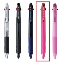 유니 제트스트림 3색 볼펜 낱개 1개 SXE3-400-38 SXE3-400-05 SXE3-400-07, SXE3-400-38 로즈핑크(66) x 1개