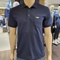 [남성/크로커다일] 강서NC 여름 피케이 솔리드 요꼬 에리 반팔 티셔츠 A9TP2701