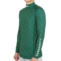 제이린드버그 [제이린드버그] 아엘로 소프트 컴프레션 GMJT06853 M483 남자 골프 하이넥 이너웨어 티셔츠슬림핏