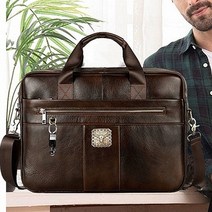 남성 서류가방 노트북검용 서류가방 천연소가죽 케주얼 가죽가방 가벼운 소가죽가방 남자서류가방