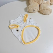 (맞춤제작)강아지옷 오가닉 민소매 티셔츠 S~5XL