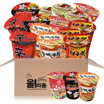 올따옴기획 소컵 신라면+안성+너구리+짜파범벅+불닭+진매x3개씩