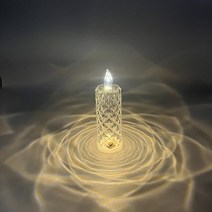 무드등 led 조명 무선 램프 스탈 테이블 장미 빛 프로젝터 색상 터치 조절 가능한 로맨틱 다이아몬드 빛 터치 야간, 1color 무료