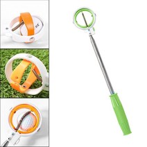 Portable Telescopic Golf Ball Retriever for Men Locking Stainless Steel, 03 green