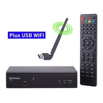 멀티 셋톱박스 헬로박스 V5 위성 TV 수신기 TV 박스 셋톱 박스 수신기 DVB-S/S2 전체 디지털 셋톱 박스 내, 02 Plus USB WiFi_01 EU