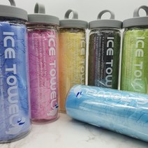 보기 아이스 스포츠 쿨 습식타올, 핑크, 1개