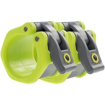 Lock-Jaw HEX 50mm / 2인치 올림픽 바벨 칼라 (블랙), Green