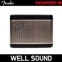 [사운드캣/정품] 펜더 뉴포트 2 블루투스 스피커 Newport ii 블랙 골드 색상, Black gold