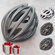 아이시스 대두용 헬멧 아시안핏 자전거 보호구, 블랙/레드(유광)