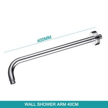 천장 벽 마운트 오버 헤드 크롬 샤워 팔 세트 홀더 스퀘어 라운드 스테인레스 스틸, SA0001CP-86