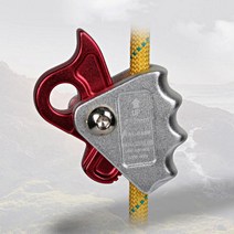 갈렙등반 로프 자동 확보기 잠금 하강기 등강 밧줄 보조 제동 수목 트리 동굴탐험 암벽장비