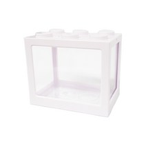 샘아쿠아 블럭 마리모 베타 어항 화이트