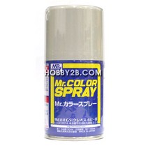 GSJ011/ 미스터칼라 스프레이 걸 그레이 (반광)(MR.COLOR SPRAY LIGHT GULL GRAY)(SG-a)