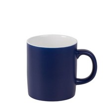 오픈주방 위즈라인 블루 무광 리움 중머그-400ml