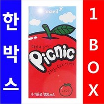 매일)피크 닉 사과팩 200ml 1박스(24개) 음료 여름, 쿠팡하울 1, 쿠팡하울 1, 쿠팡하울 본상품선택