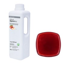 냉장 솜 프룻스타 복숭아베이스 1kg / 아이스박스 포장