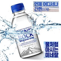건강한 물 천연 미네랄 워터 해양 천연암반수 심층수 천연 프리미엄 청정 미네랄워터 먹는샘물 알카리수 안전한 고급생수 딥 워터 씨워터 미네랄 생수 미네락, 10병, 미네락300 1000ml