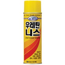 INVEN* 일신 케미칼 @1개@ 우레탄 니스 스프레이 락카 420ml (투명 코팅 니스 가구 마루 우드 금속 diy) @안전2중포장@